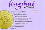 fengshui actions