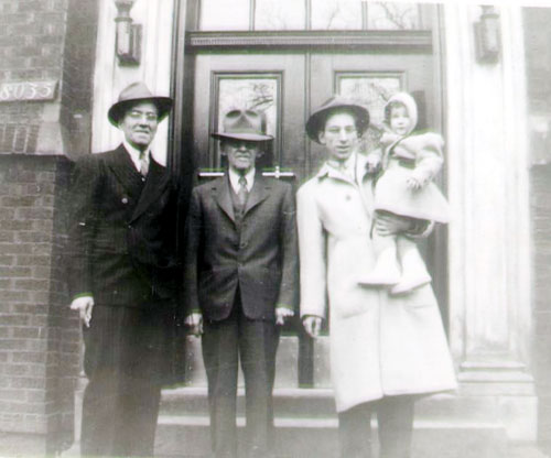 George, Charles and Robert Drake