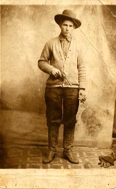 Frank Drake  at 18.