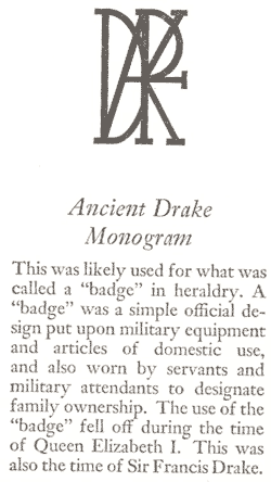 Ancient Drake Monogram